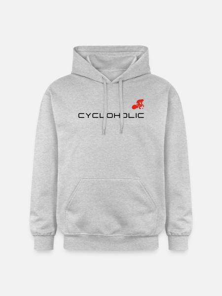 cycloholic - Gildan Unisex Softstyle® Midweight Hoodie - Hellgrau meliert