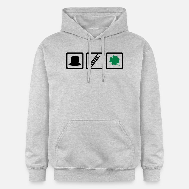 Ramoneur - Sweat à capuche Softstyle® Gildan Unisexe - gris clair chiné