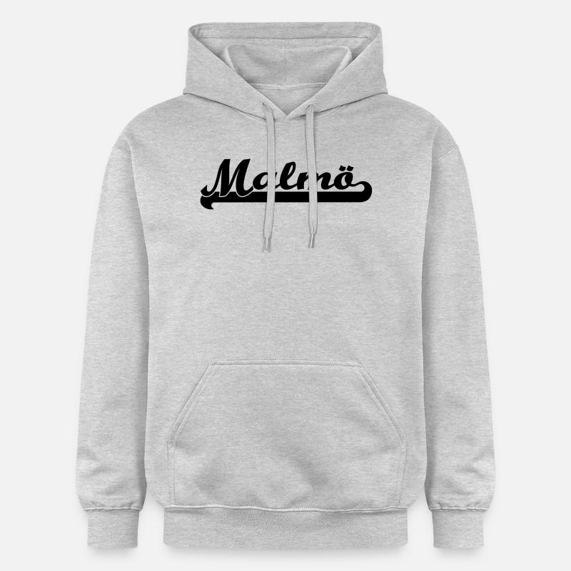 écrit malmoe - Sweat à capuche Softstyle® Gildan Unisexe - gris clair chiné
