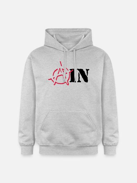 Anarchy Ain - Gildan Unisex Softstyle® Midweight Hoodie - light heather grey