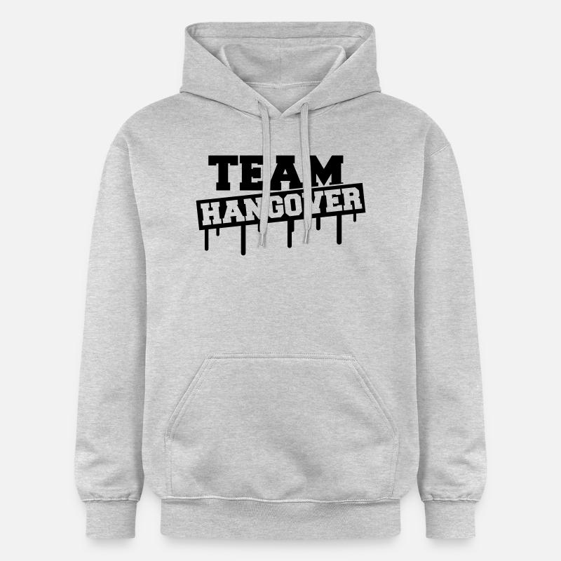 Team Hangover - Sweat à capuche Softstyle® Gildan Unisexe - gris clair chiné
