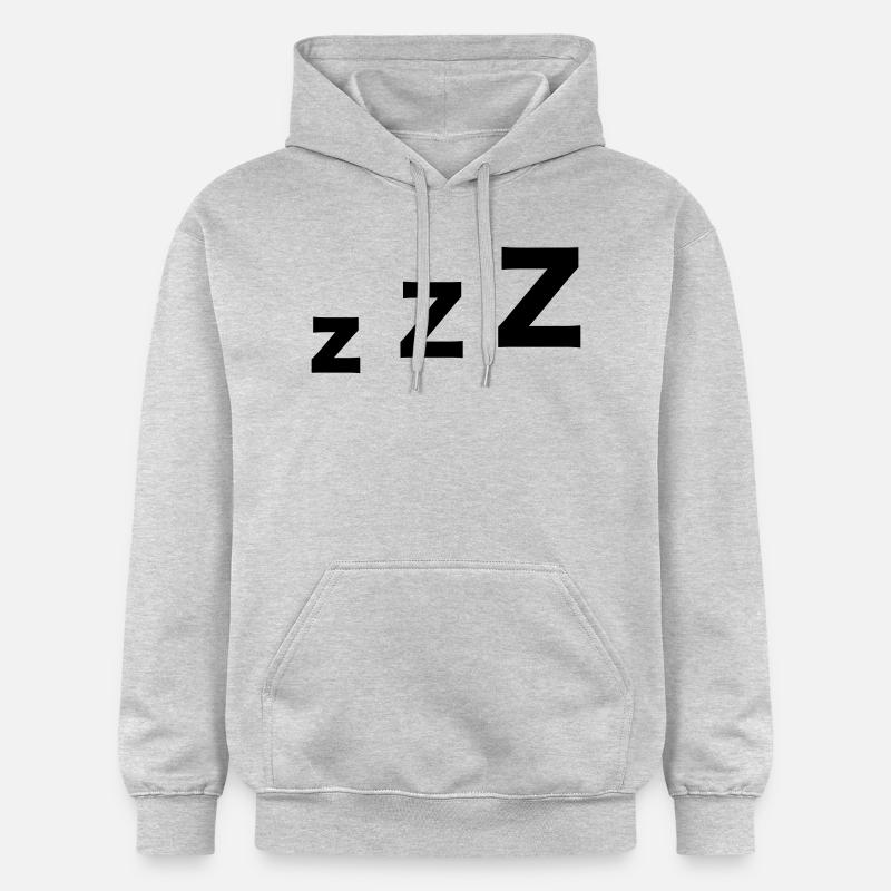 Schlafen - Gildan Unisex Softstyle® Midweight Hoodie - Hellgrau meliert