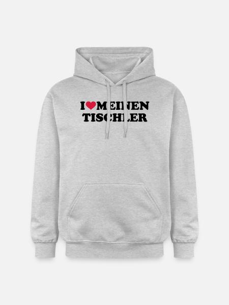Tischler - Gildan Unisex Softstyle® Midweight Hoodie - Hellgrau meliert