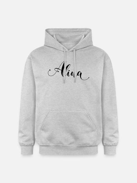 alina - Gildan Unisex Softstyle® Midweight Hoodie - Hellgrau meliert