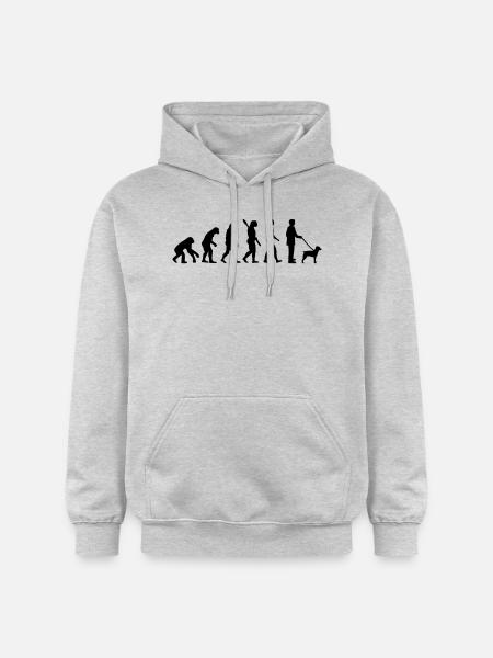 Brittany Spaniel - Gildan Unisex Softstyle® Midweight Hoodie - light heather grey