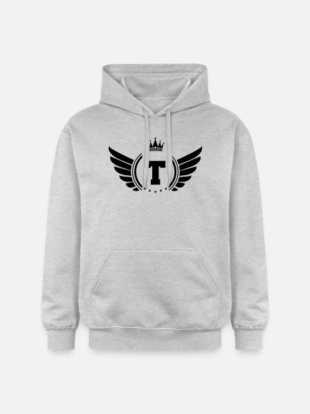 wappen T - Gildan Unisex Softstyle® Midweight Hoodie - Hellgrau meliert