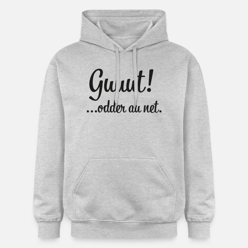Guud odder au net - Sweat à capuche Softstyle® Gildan Unisexe - gris clair chiné