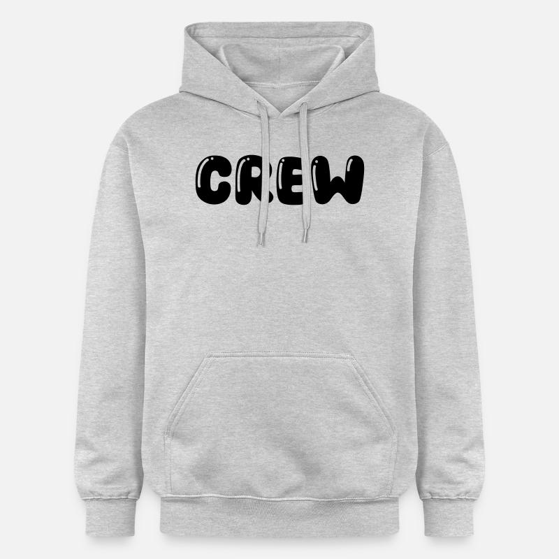 Équipage - Sweat à capuche Softstyle® Gildan Unisexe - gris clair chiné