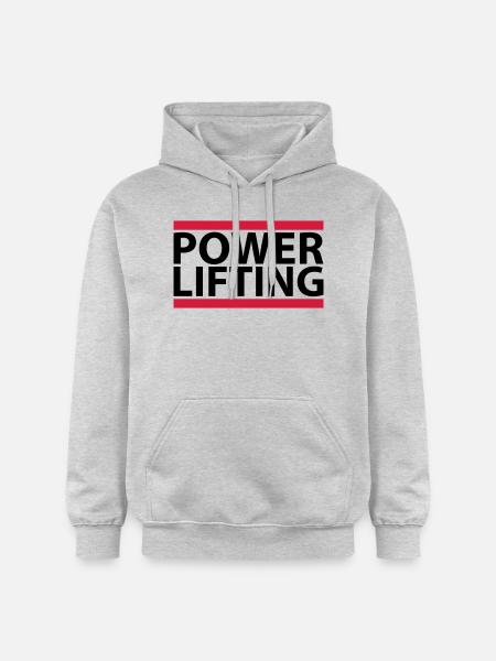 Powerlifting - Gildan Unisex Softstyle® Midweight Hoodie - light heather grey