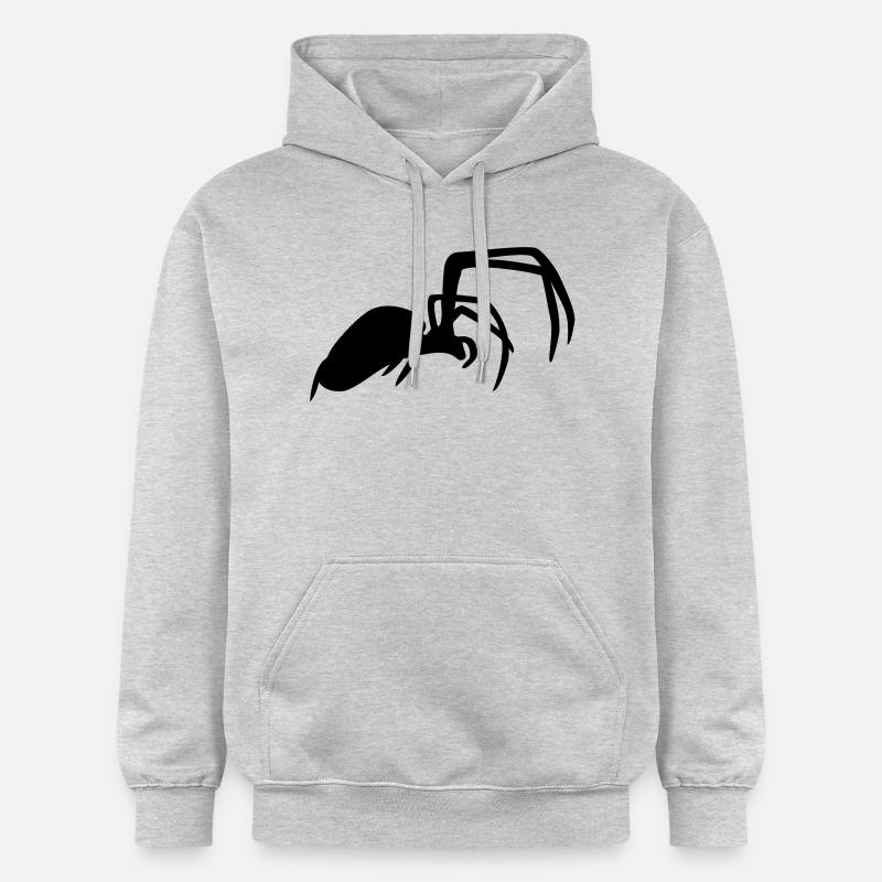 spider - Sweat à capuche Softstyle® Gildan Unisexe - gris clair chiné