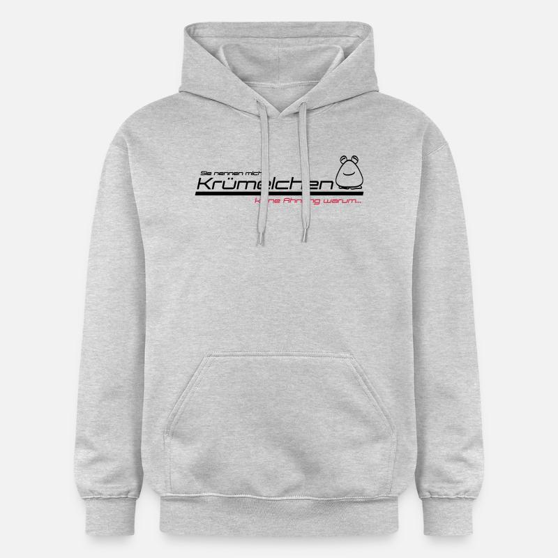 krümelchen - Sweat à capuche Softstyle® Gildan Unisexe - gris clair chiné