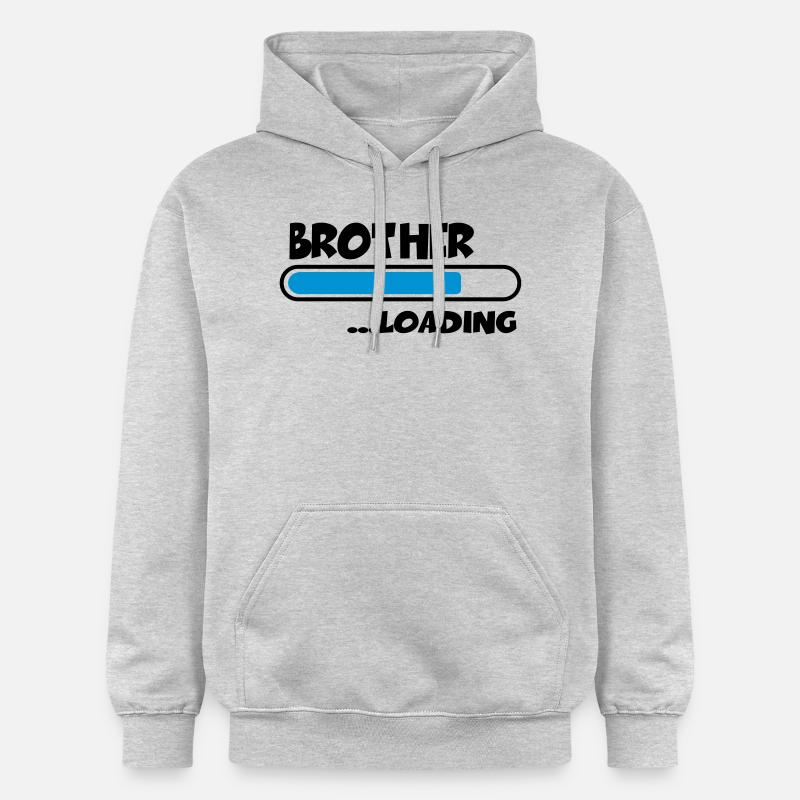 Brother loading - Sweat à capuche Softstyle® Gildan Unisexe - gris clair chiné