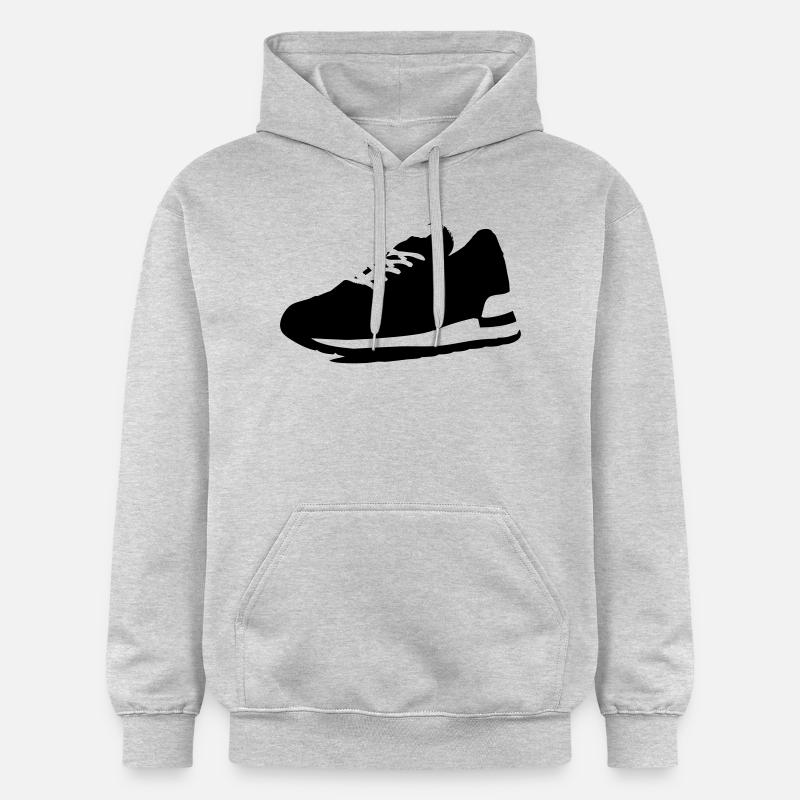 sneaker - Sweat à capuche Softstyle® Gildan Unisexe - gris clair chiné