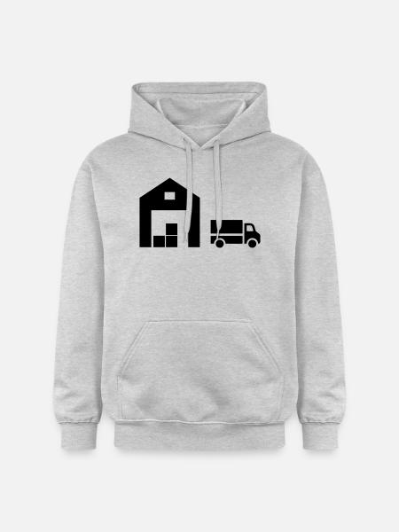 Logistics - Gildan Unisex Softstyle® Midweight Hoodie - light heather grey