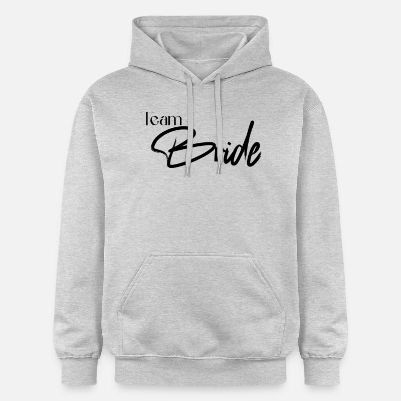 Équipe Bride - Sweat à capuche Softstyle® Gildan Unisexe - gris clair chiné