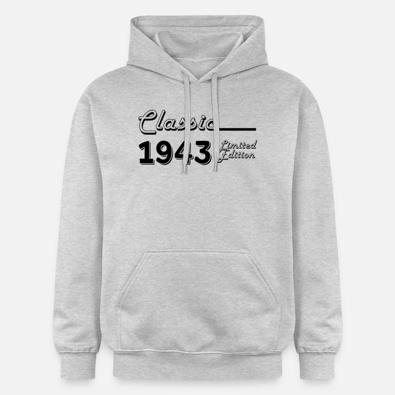 Classic 1943 édition limitée - Sweat à capuche Softstyle® Gildan Unisexe - gris clair chiné