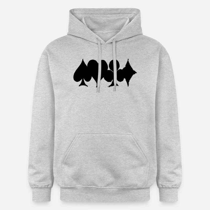 As Vector - Sweat à capuche Softstyle® Gildan Unisexe - gris clair chiné