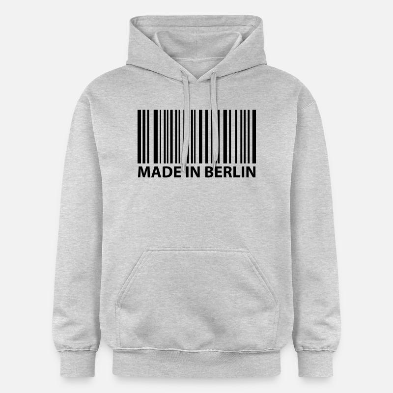 made in berlin - Sweat à capuche Softstyle® Gildan Unisexe - gris clair chiné