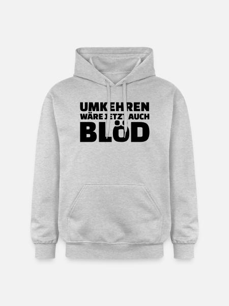 Umkehren - Gildan Unisex Softstyle® Midweight Hoodie - Hellgrau meliert