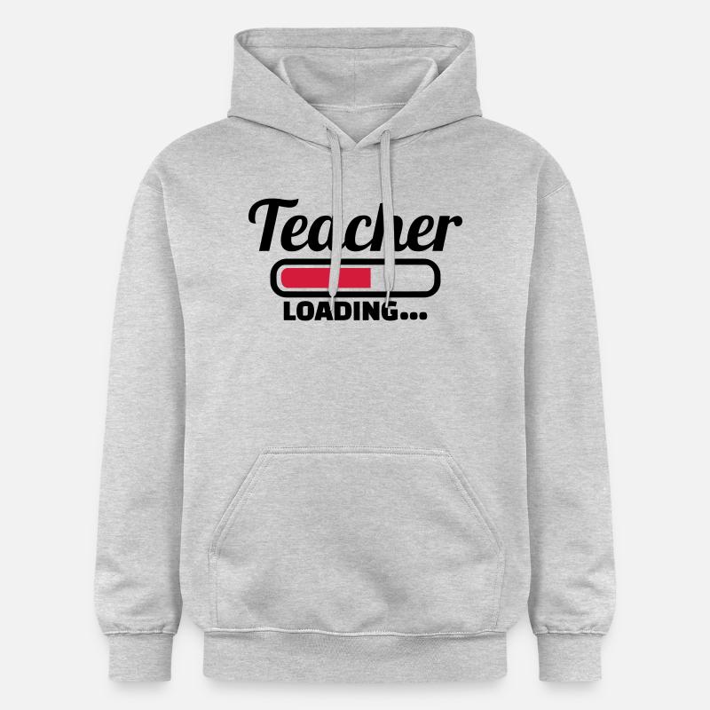 Lehrer - Gildan Unisex Softstyle® Midweight Hoodie - Hellgrau meliert