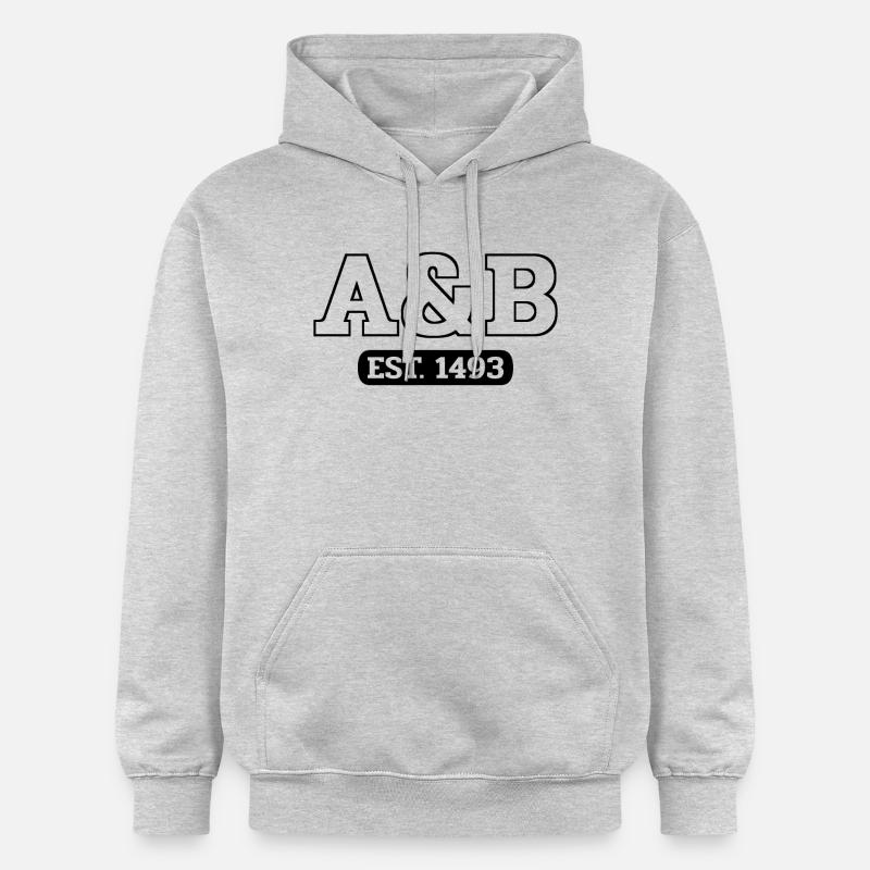 Antigua-et-Barbuda - St John’s - Antilles - Sweat à capuche Softstyle® Gildan Unisexe - gris clair chiné