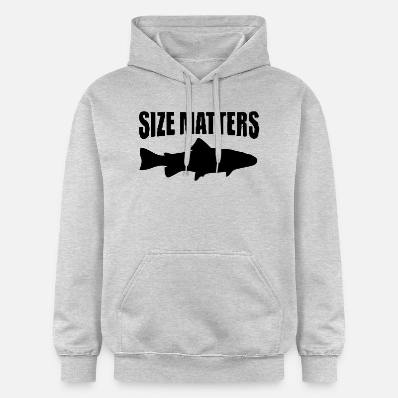 la taille compte - Sweat à capuche Softstyle® Gildan Unisexe - gris clair chiné