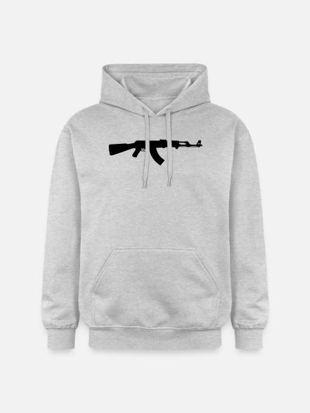 ak47 - Gildan Unisex Softstyle® Midweight Hoodie - light heather grey
