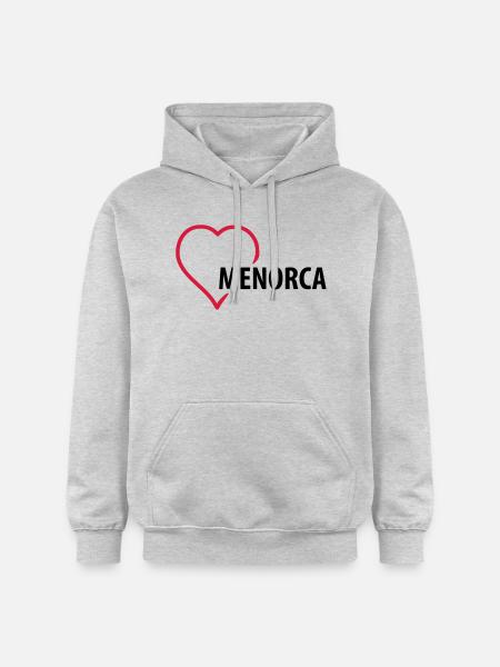 menorca__f2 - Gildan Unisex Softstyle® Midweight Hoodie - light heather grey
