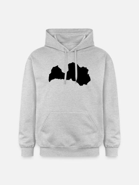 Latvia Latvia - Gildan Unisex Softstyle® Midweight Hoodie - light heather grey