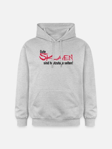 Gute Sklaven - Gildan Unisex Softstyle® Midweight Hoodie - Hellgrau meliert