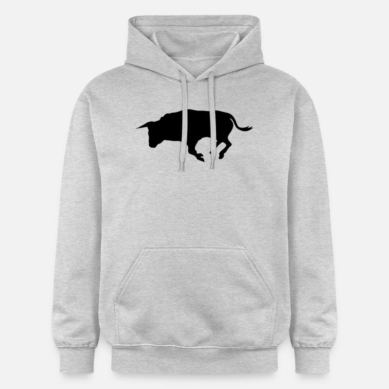 stier - Sweat à capuche Softstyle® Gildan Unisexe - gris clair chiné