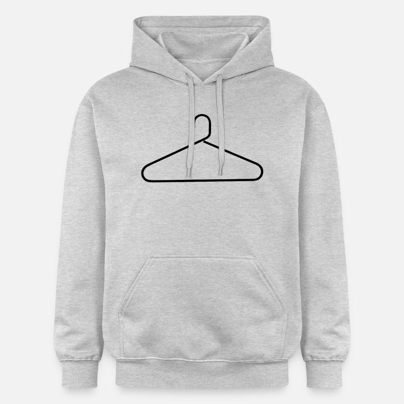 Cintres - Sweat à capuche Softstyle® Gildan Unisexe - gris clair chiné
