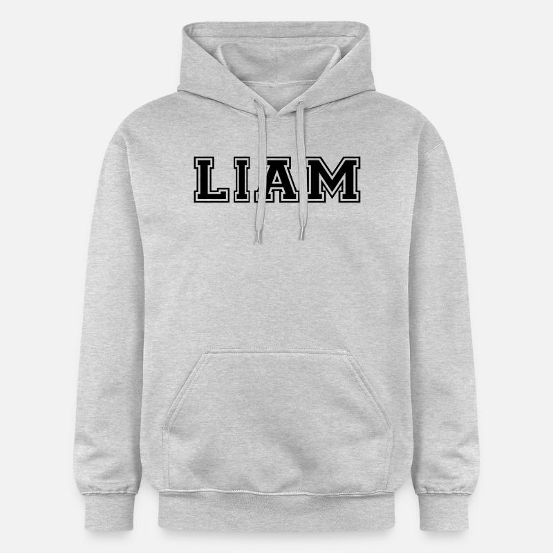 liam - Sweat à capuche Softstyle® Gildan Unisexe - gris clair chiné