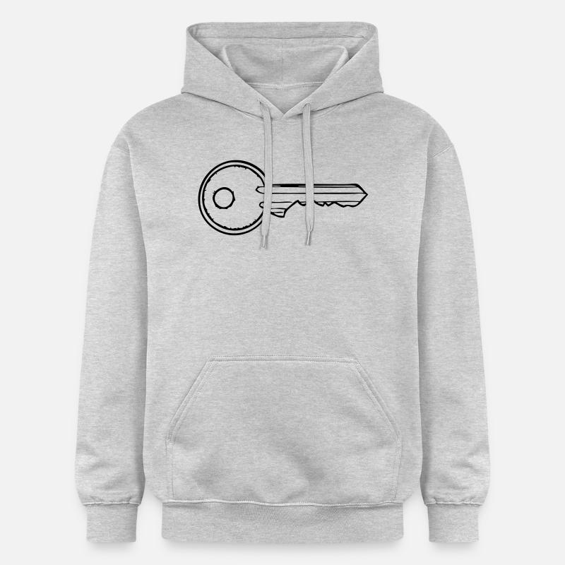 Cle - Sweat à capuche Softstyle® Gildan Unisexe - gris clair chiné