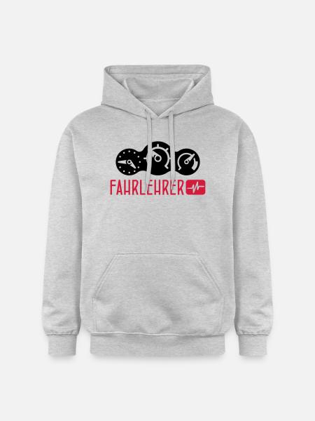 Driving instructor - Gildan Unisex Softstyle® Midweight Hoodie - light heather grey