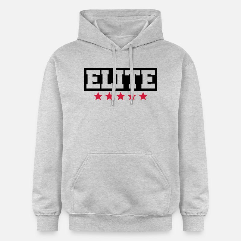 Elite - Sweat à capuche Softstyle® Gildan Unisexe - gris clair chiné