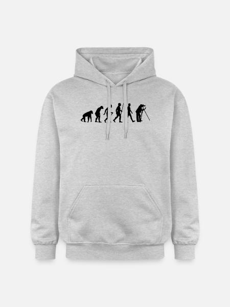 Evolution Fotograf - Gildan Unisex Softstyle® Midweight Hoodie - Hellgrau meliert