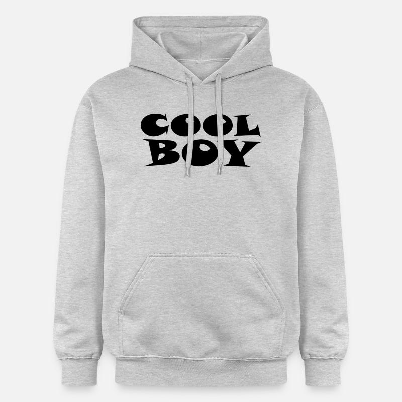 Garçon cool - garçon cool - Sweat à capuche Softstyle® Gildan Unisexe - gris clair chiné