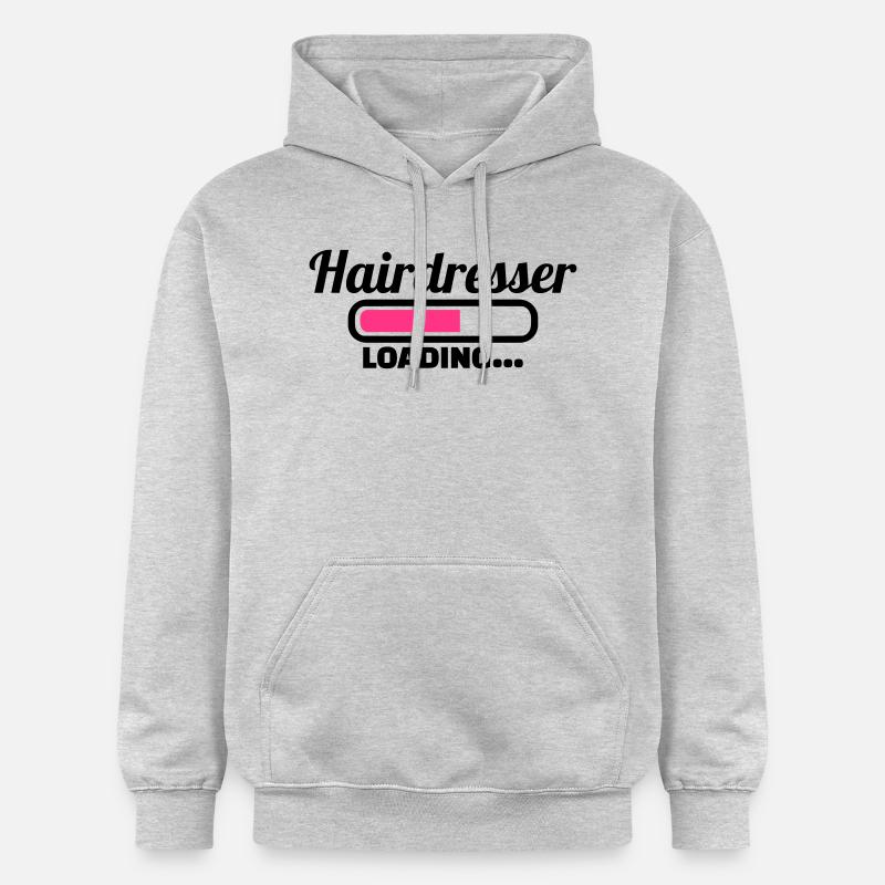 Coiffeur - Sweat à capuche Softstyle® Gildan Unisexe - gris clair chiné