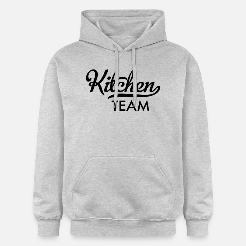 Cuisine d’équipe - Sweat à capuche Softstyle® Gildan Unisexe - gris clair chiné