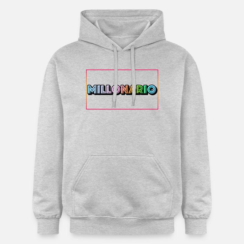 201431 - Sweat à capuche Softstyle® Gildan Unisexe - gris clair chiné