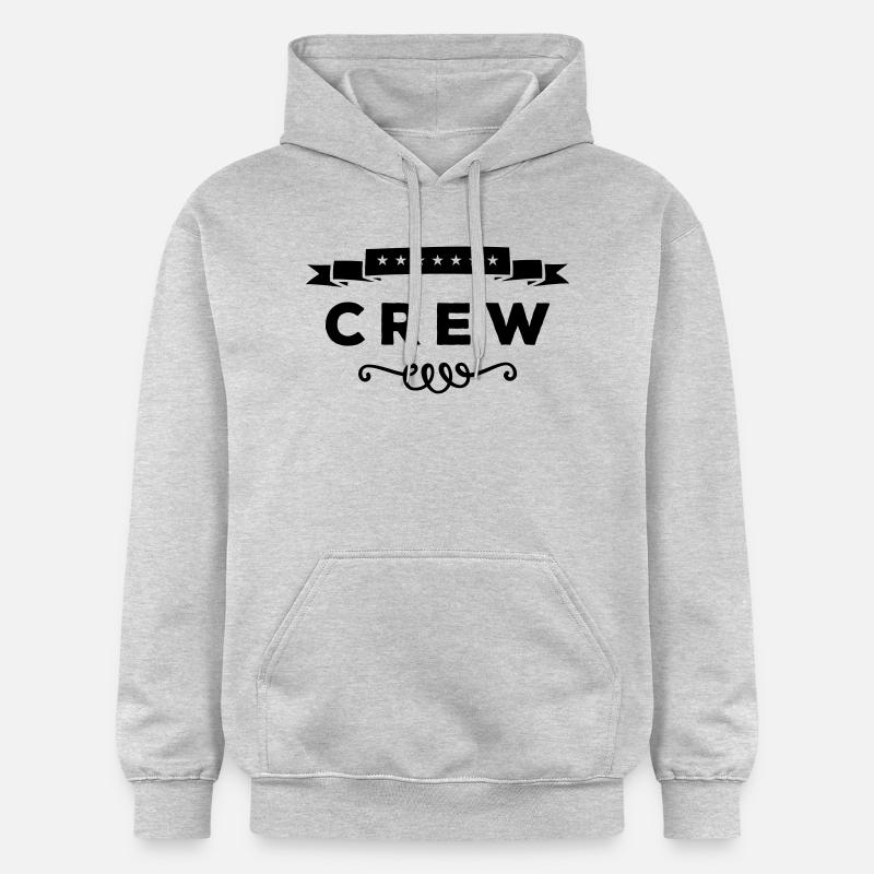 équipage - Sweat à capuche Softstyle® Gildan Unisexe - gris clair chiné