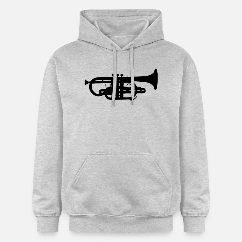 Cornet - Sweat à capuche Softstyle® Gildan Unisexe - gris clair chiné