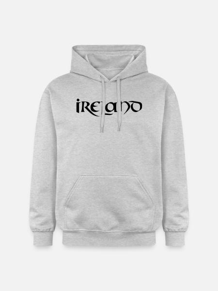 ireland - Gildan Unisex Softstyle® Midweight Hoodie - Hellgrau meliert
