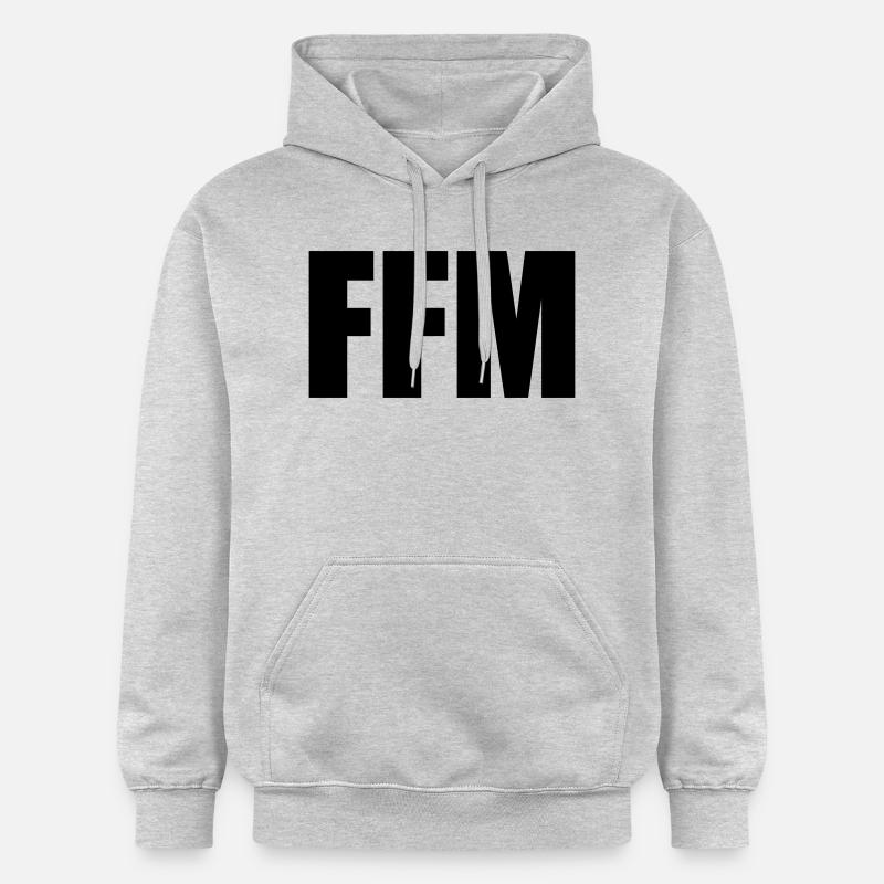 Francfort-sur-le-Main - Sweat à capuche Softstyle® Gildan Unisexe - gris clair chiné