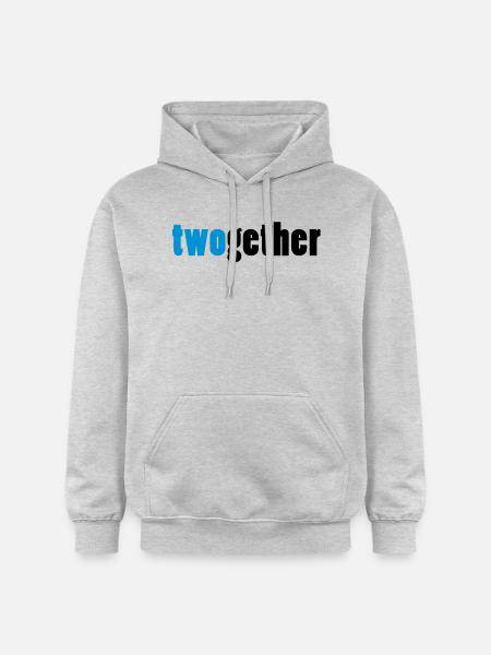 twogether - Gildan Unisex Softstyle® Midweight Hoodie - light heather grey