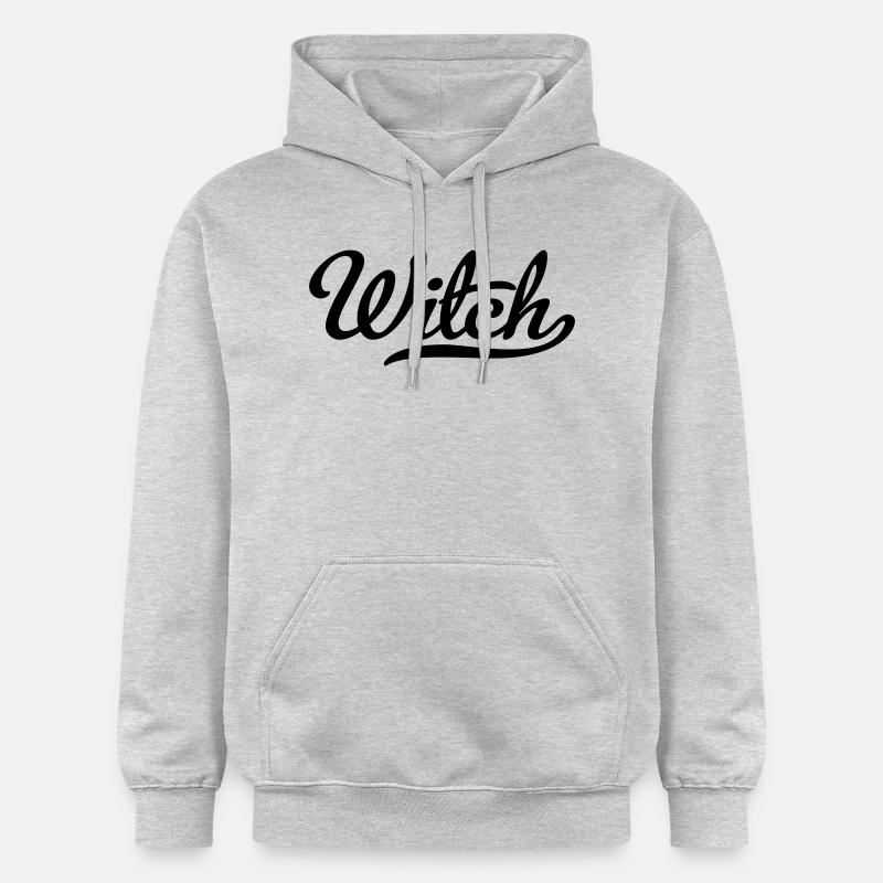 Sorcière - Sweat à capuche Softstyle® Gildan Unisexe - gris clair chiné