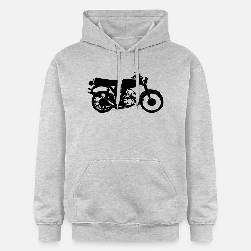 Simson S51 - Sweat à capuche Softstyle® Gildan Unisexe - gris clair chiné