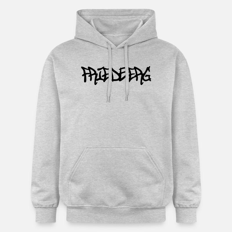 Friedberg Graffiti - Gildan Unisex Softstyle® Midweight Hoodie - light heather grey