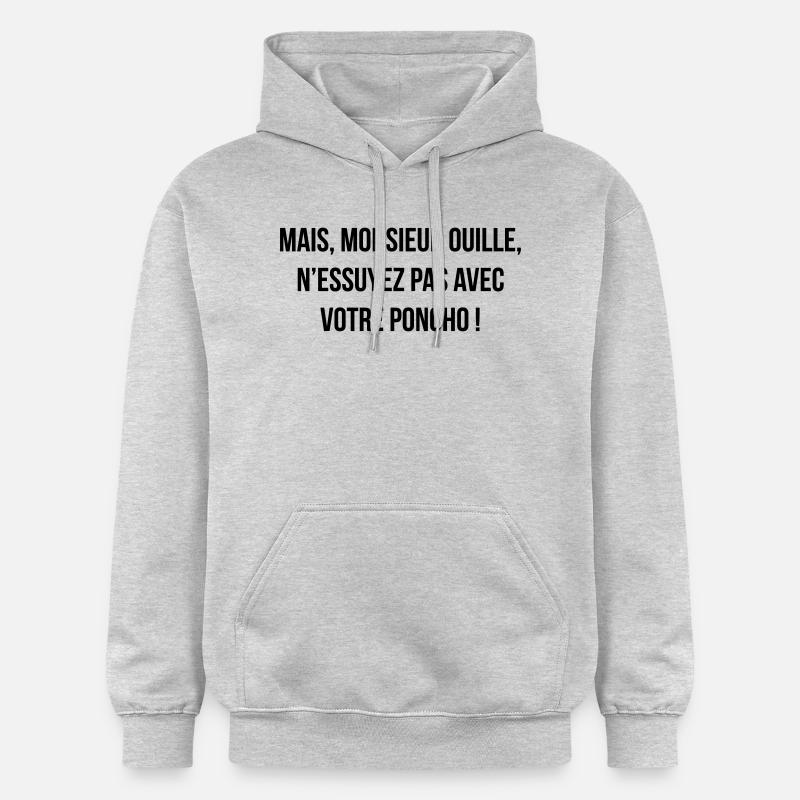 Cinéma / Citation / Série télé / Geek - Sweat à capuche Softstyle® Gildan Unisexe - gris clair chiné